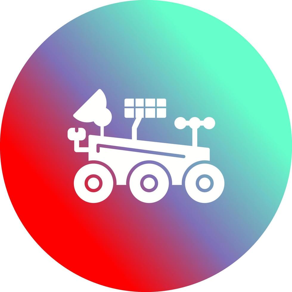 Mars Rover Vector Icon