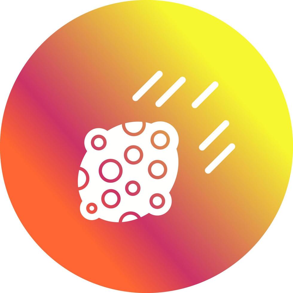 Asteroid Vector Icon