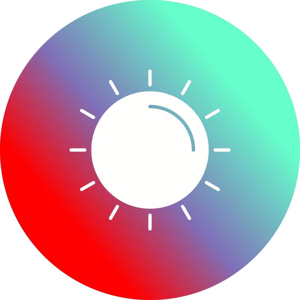 Sun Vector Icon