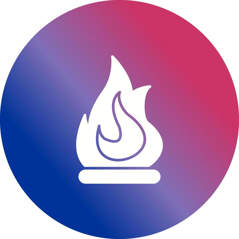 icono de vector de fuego