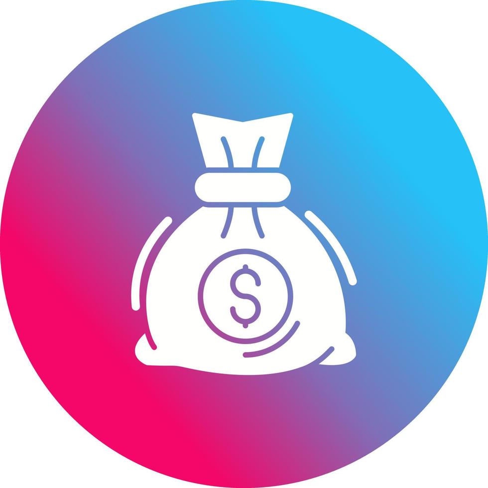 Money Bag Vector Icon