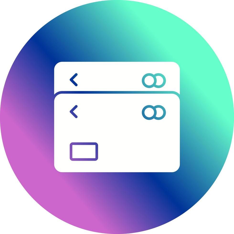 Unique Multiple Cards Vector Icon