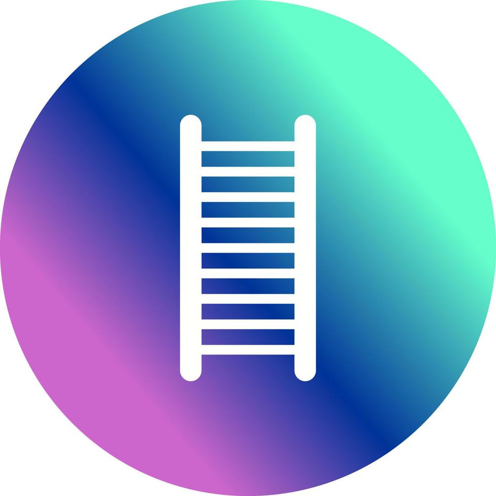 icono de vector de escaleras único