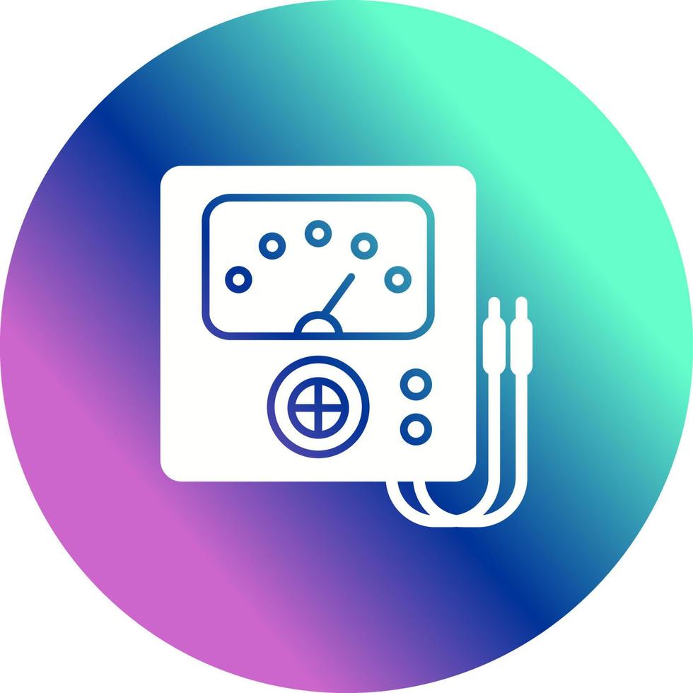 Voltmeter Vector Icon