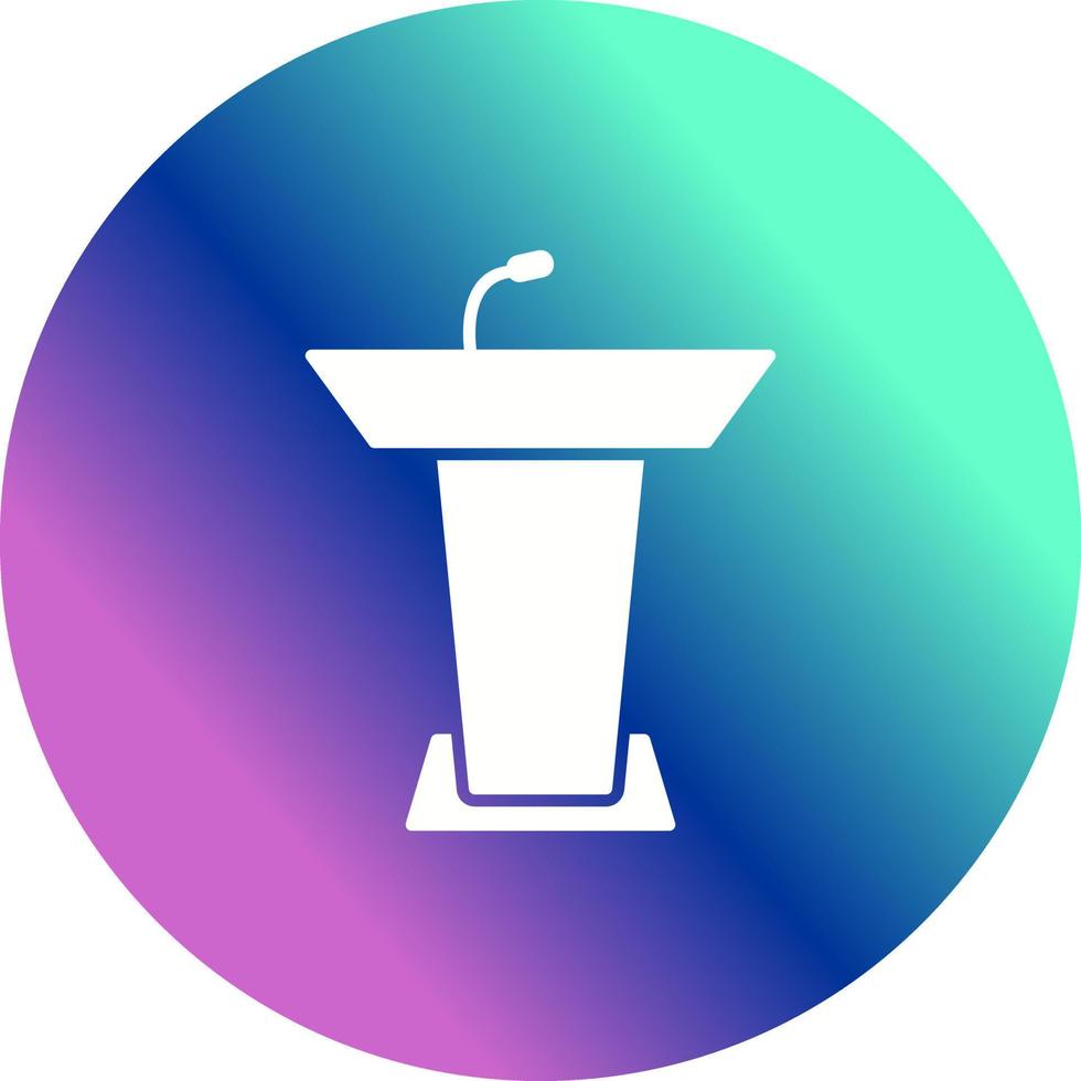 Podium Vector Icon