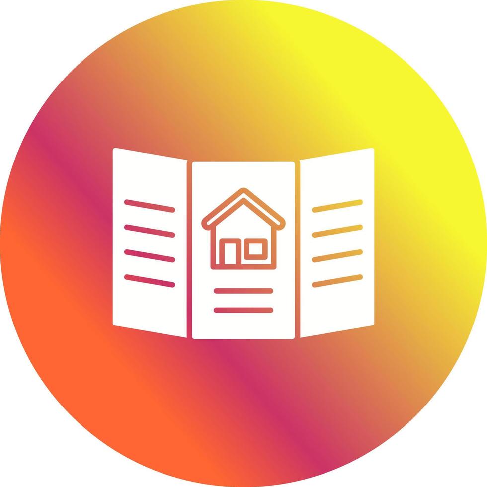 Brochure Vector Icon
