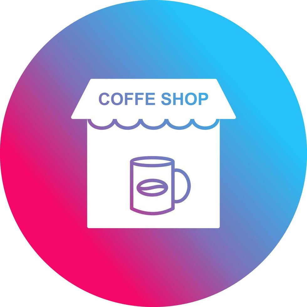 Coffee Shop Vector Icon