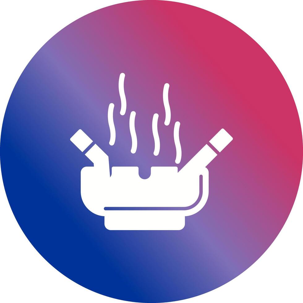 Ashtray Vector Icon