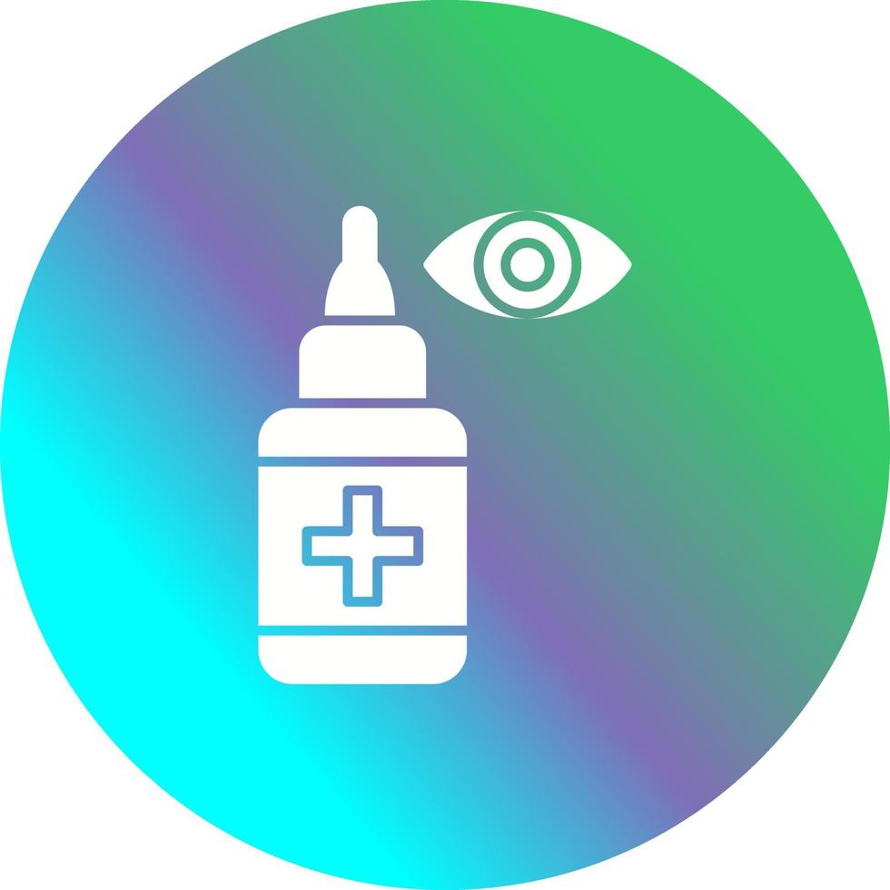 Eye Drop Vector Icon