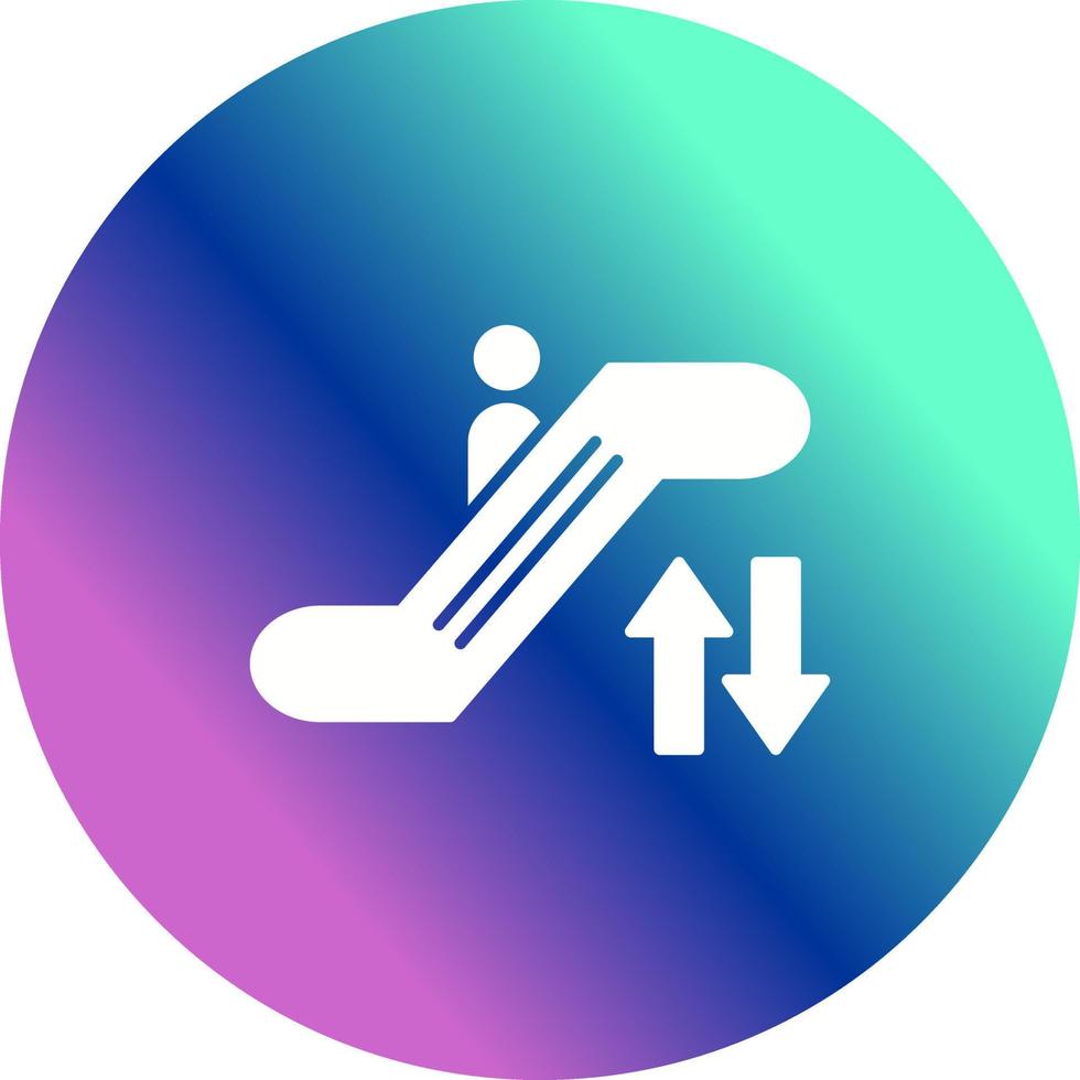 Escalator Vector Icon