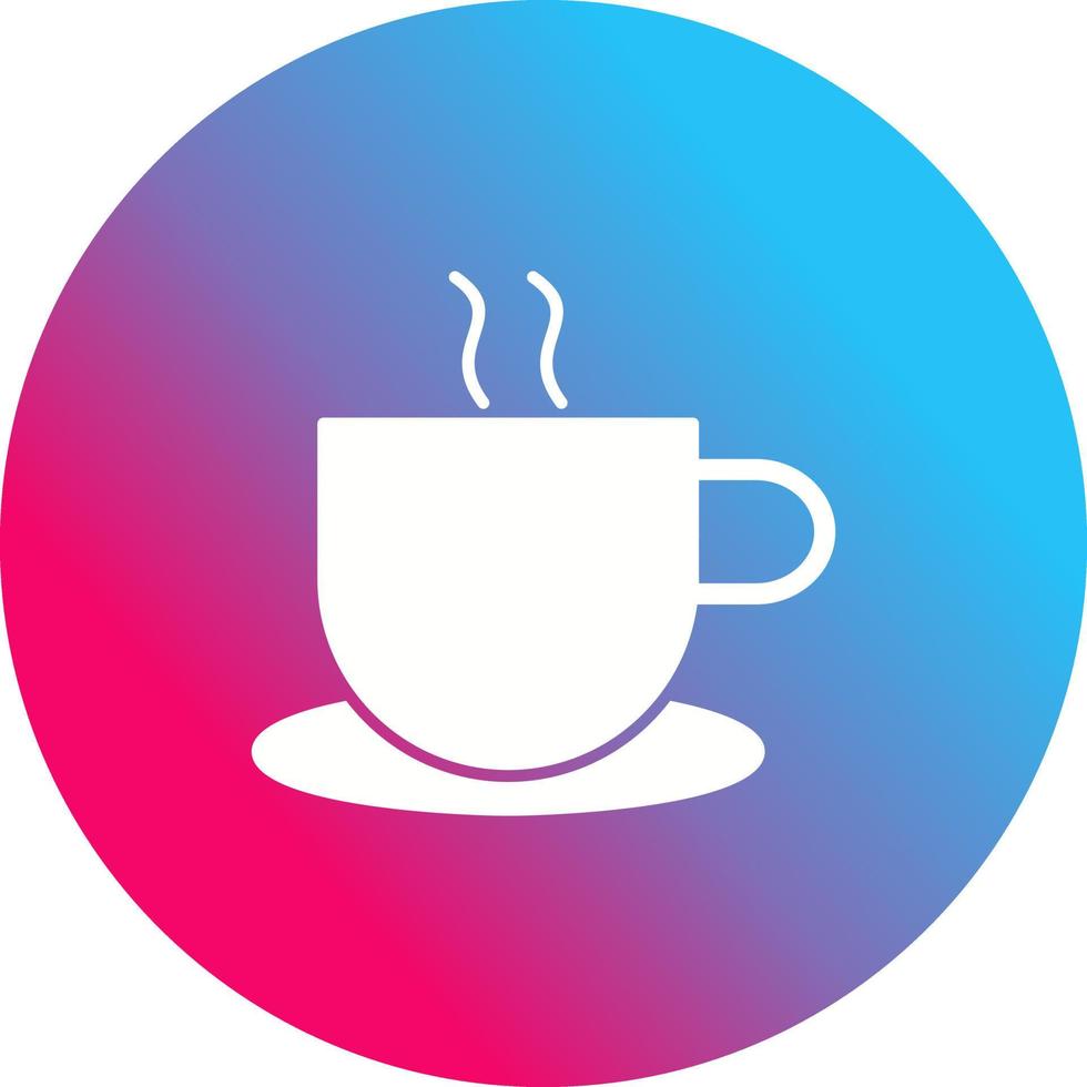 Unique Hot Coffee Vector Icon