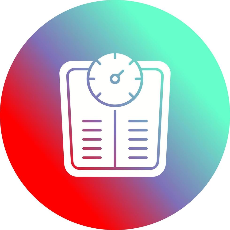 Weight Scale Vector Icon