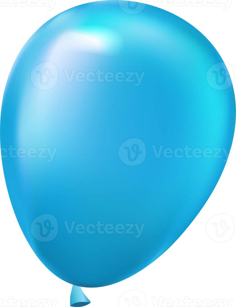 3D realistic party decoration helium balloon 19025862 PNG