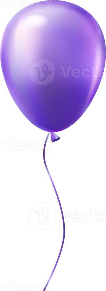 3d realistisch partij decoratie helium ballon png