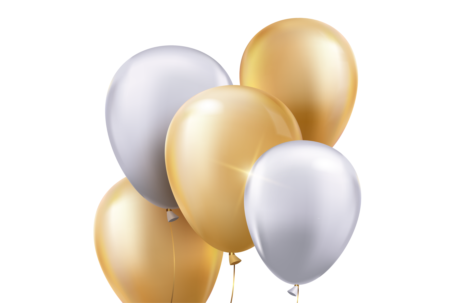 3D realistic party decoration helium balloon 19025870 PNG