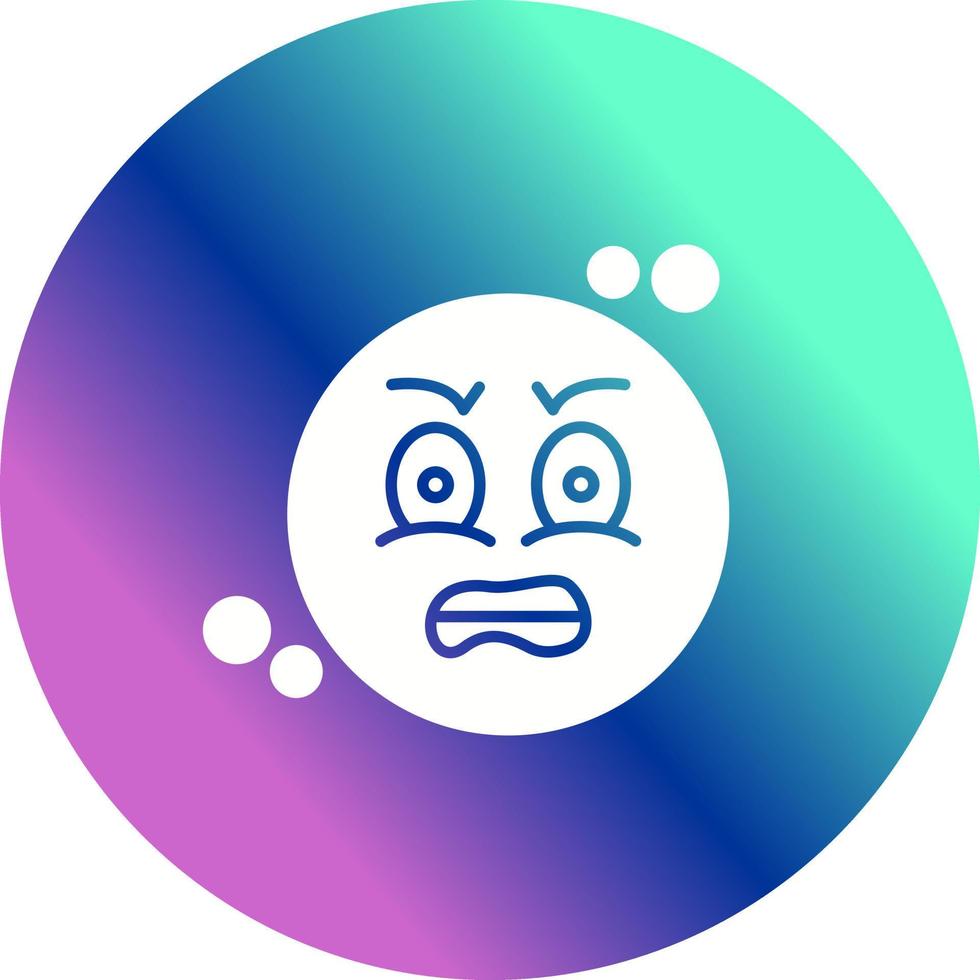 Angry Vector Icon