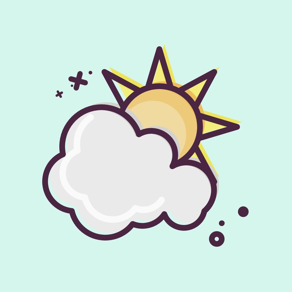 Icon Day Time. related to Environment symbol. MBE style. simple illustration. conservation. earth. clean vector