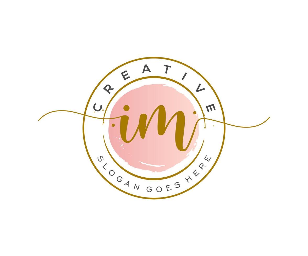 Initial MM beauty monogram and elegant logo design, handwriting logo of  initial signature, wedding, fashion, floral and botanical with creative  template. 17221260 Vector Art at Vecteezy