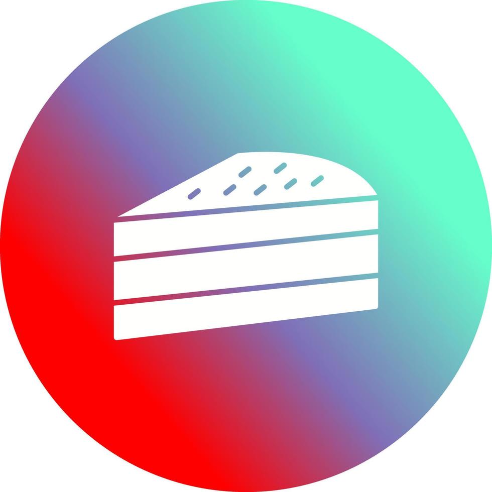 Cake Slice Vector Icon