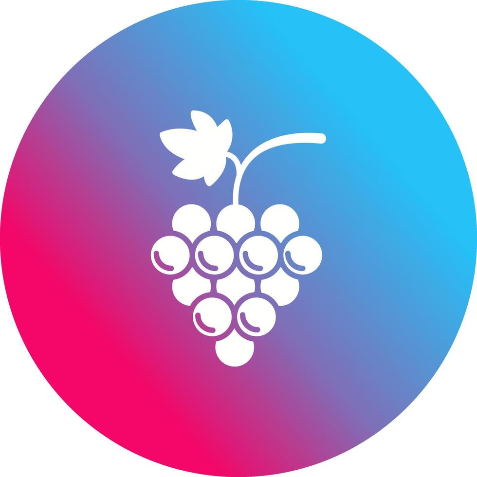 Grapes Vector Icon