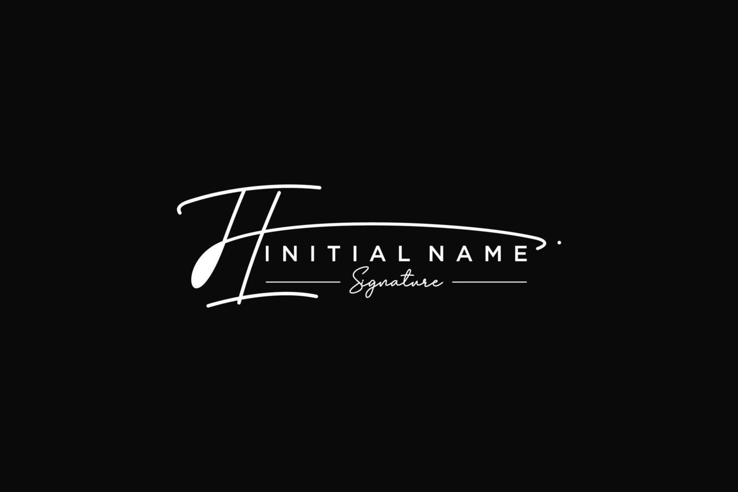 Initial FL signature logo template vector. Hand drawn Calligraphy lettering Vector illustration.