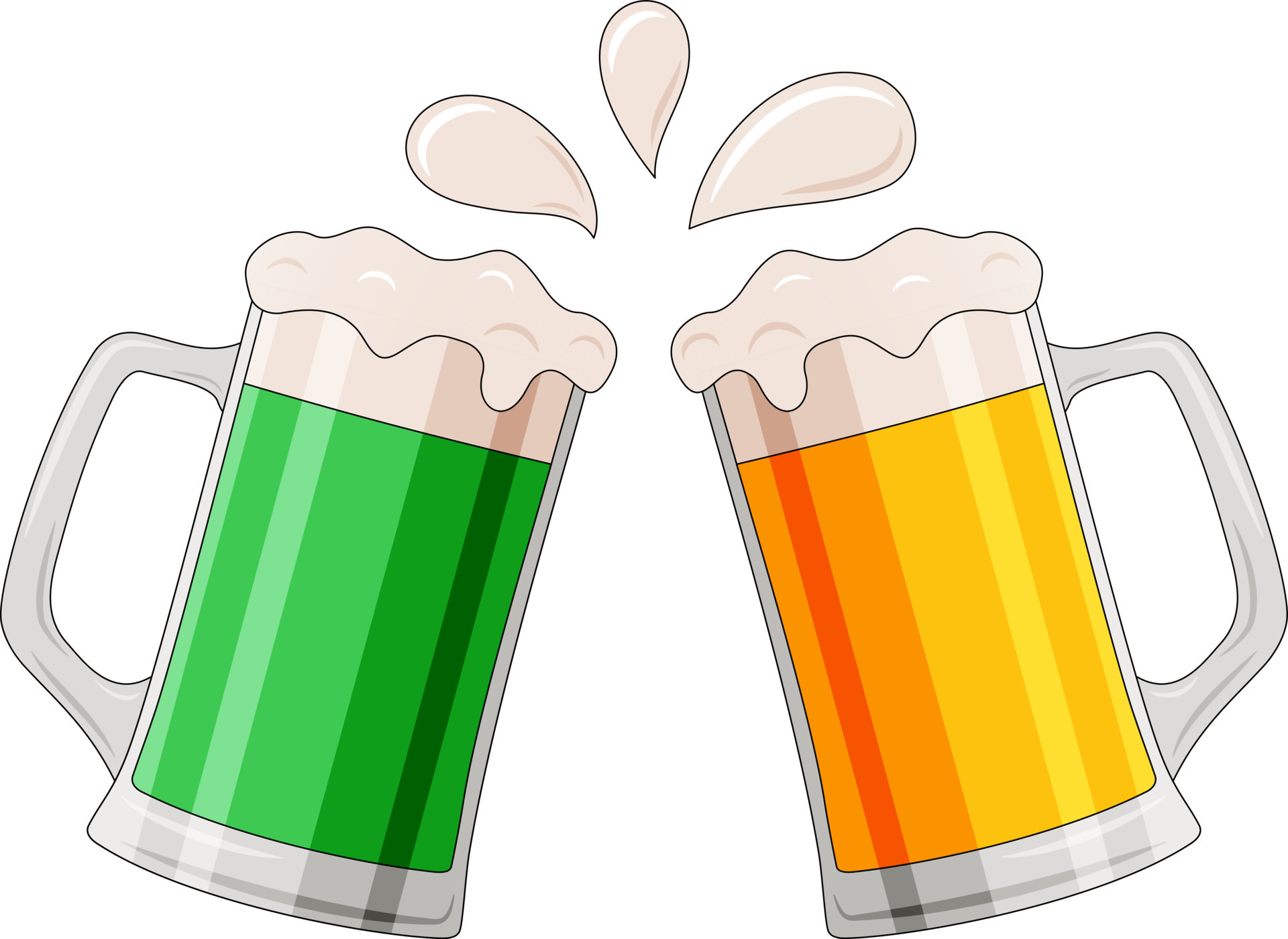 Two Glasses Of Beer 19027765 Vector Art At Vecteezy how-many-ounces-in-a-gallon-get-set-vegan