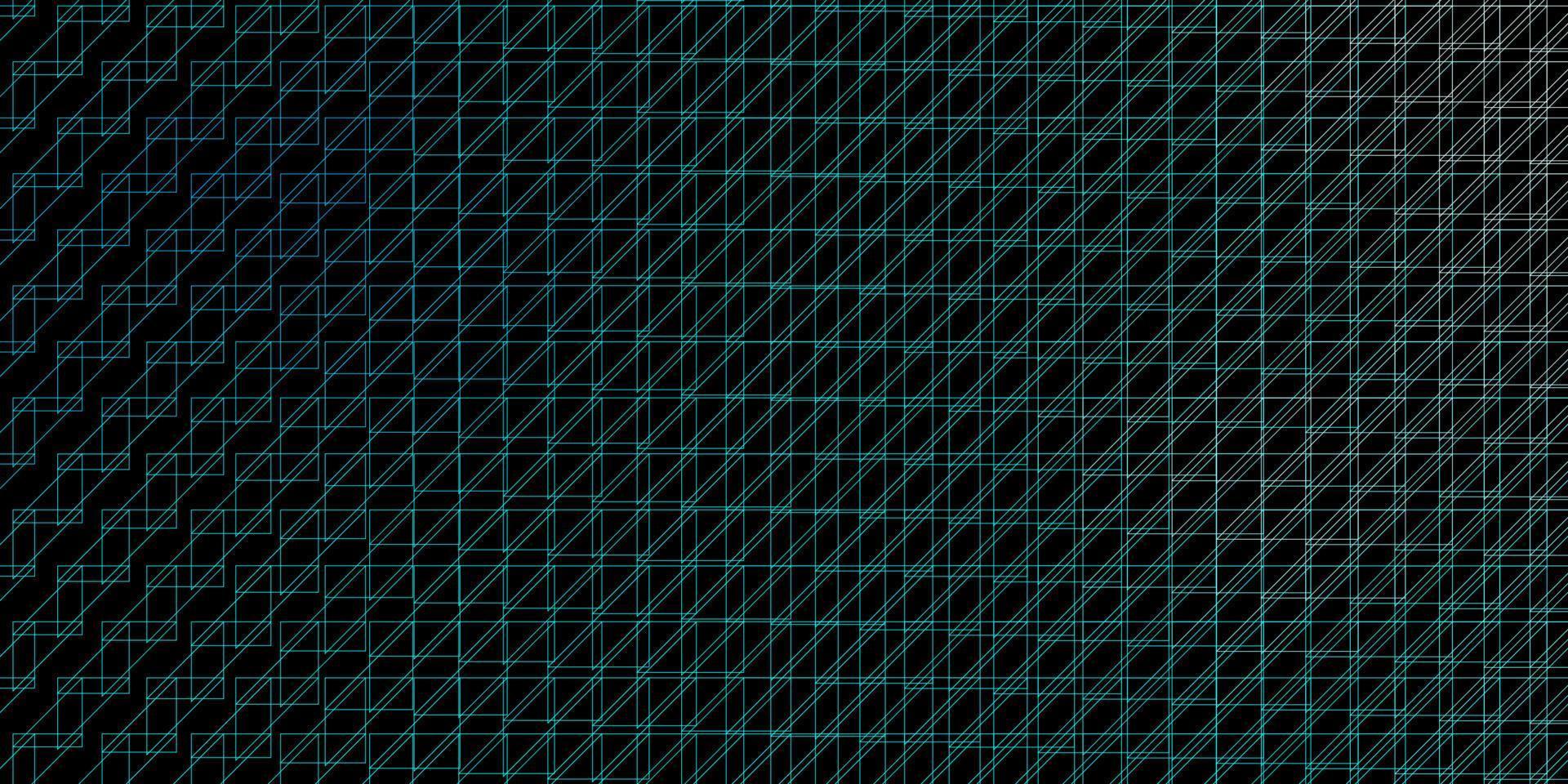 Dark BLUE vector background with lines.