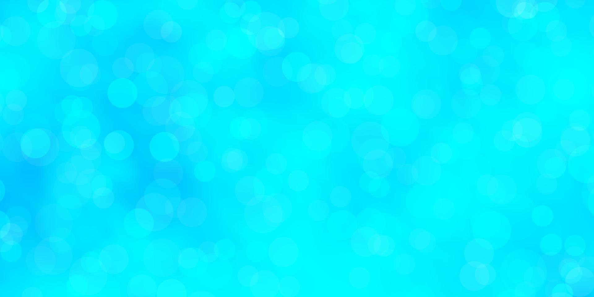 Light BLUE vector template with circles.