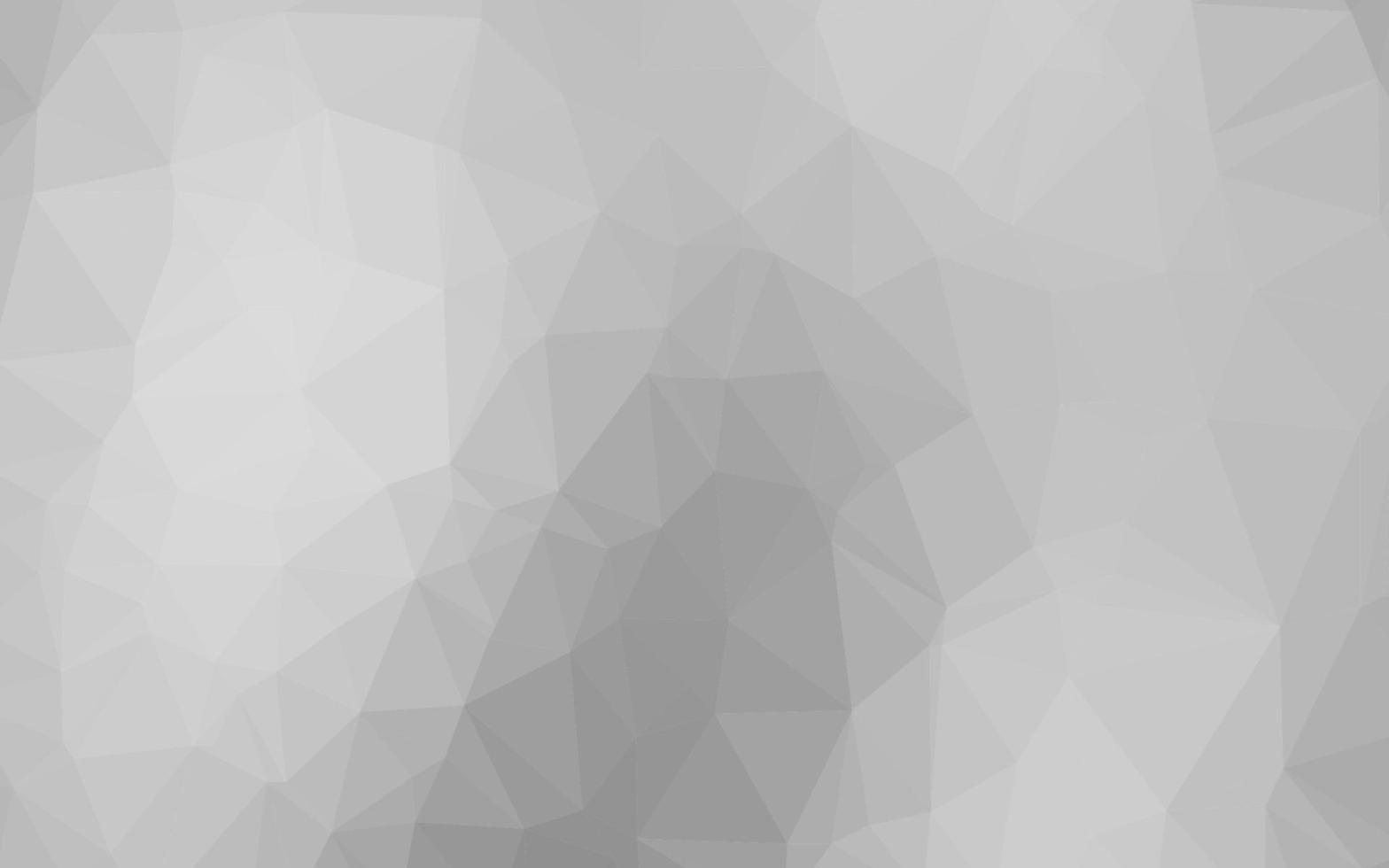 Light Silver, Gray vector polygonal template.