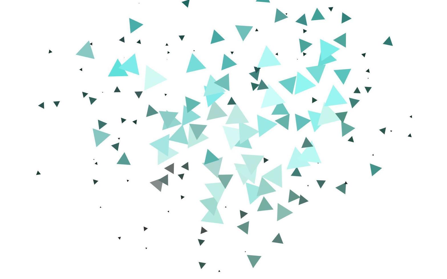 Light BLUE vector backdrop with lines, triangles.