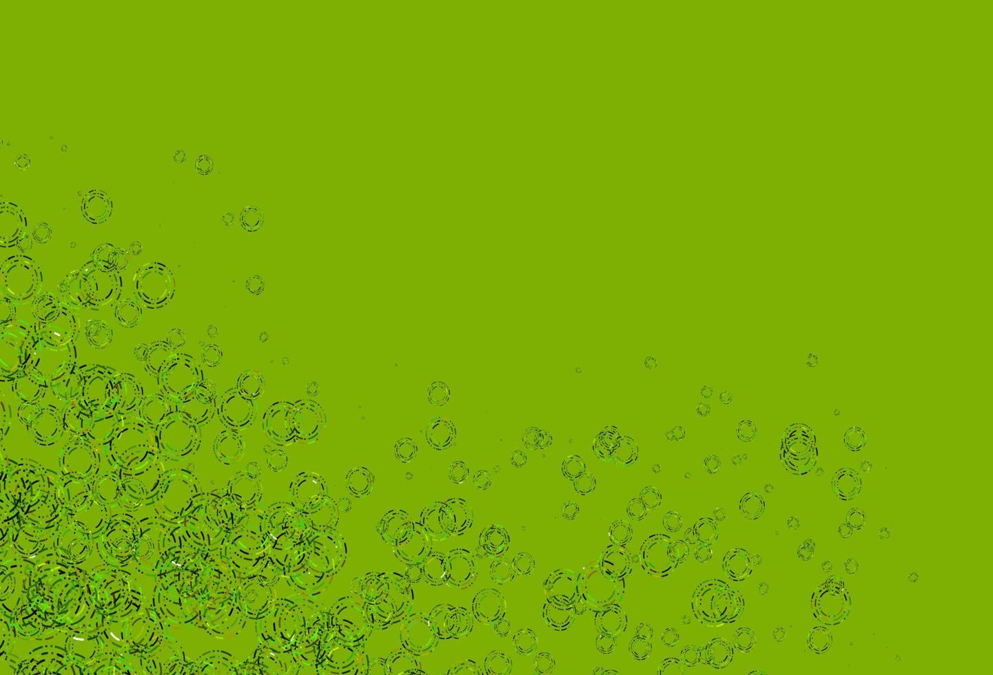 Fondo de vector verde claro, amarillo con puntos.