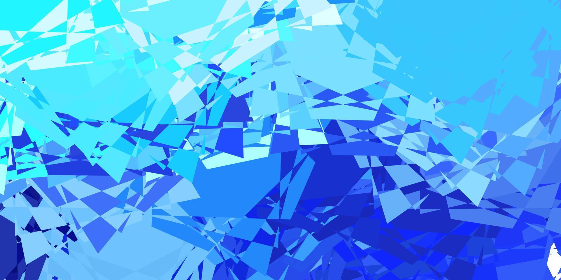 Light BLUE vector texture with random triangles.