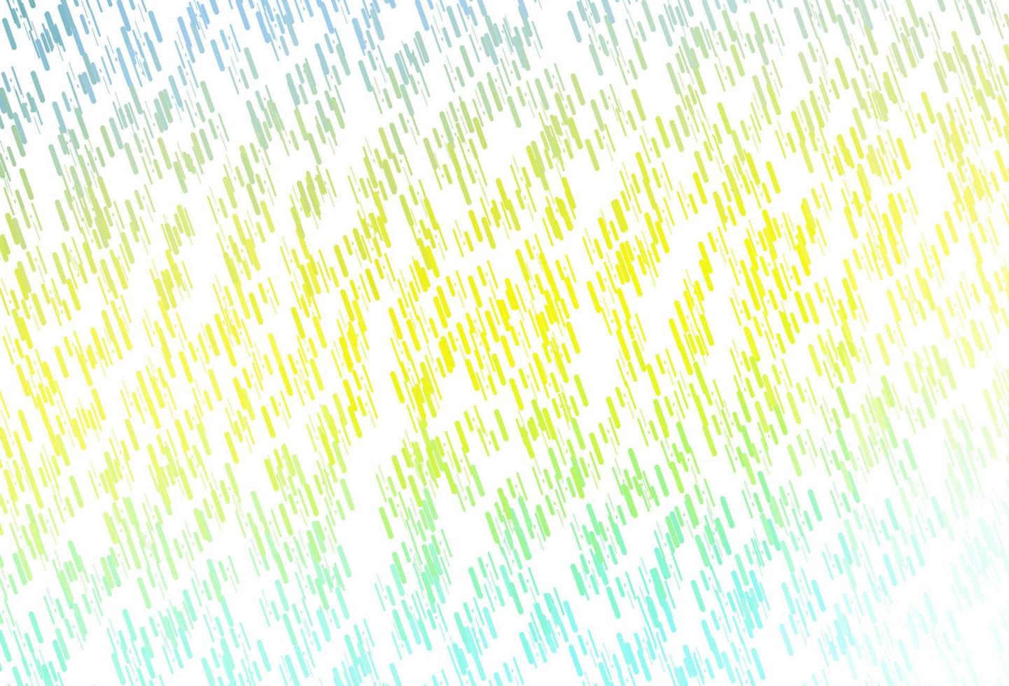 textura de vector verde claro, amarillo con líneas de colores.