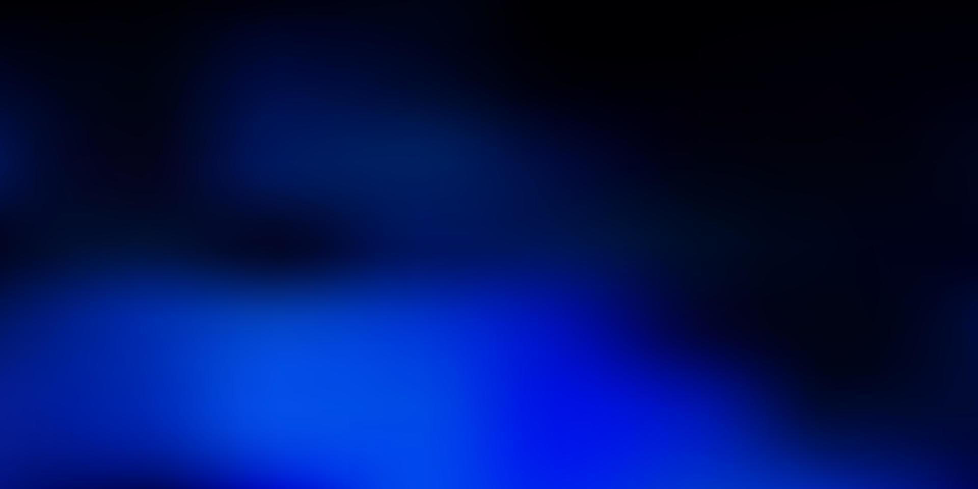 Dark blue vector blur template.