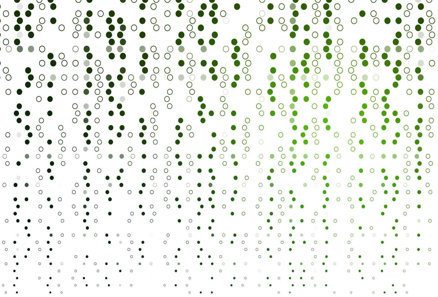 Light Green vector texture with disks.