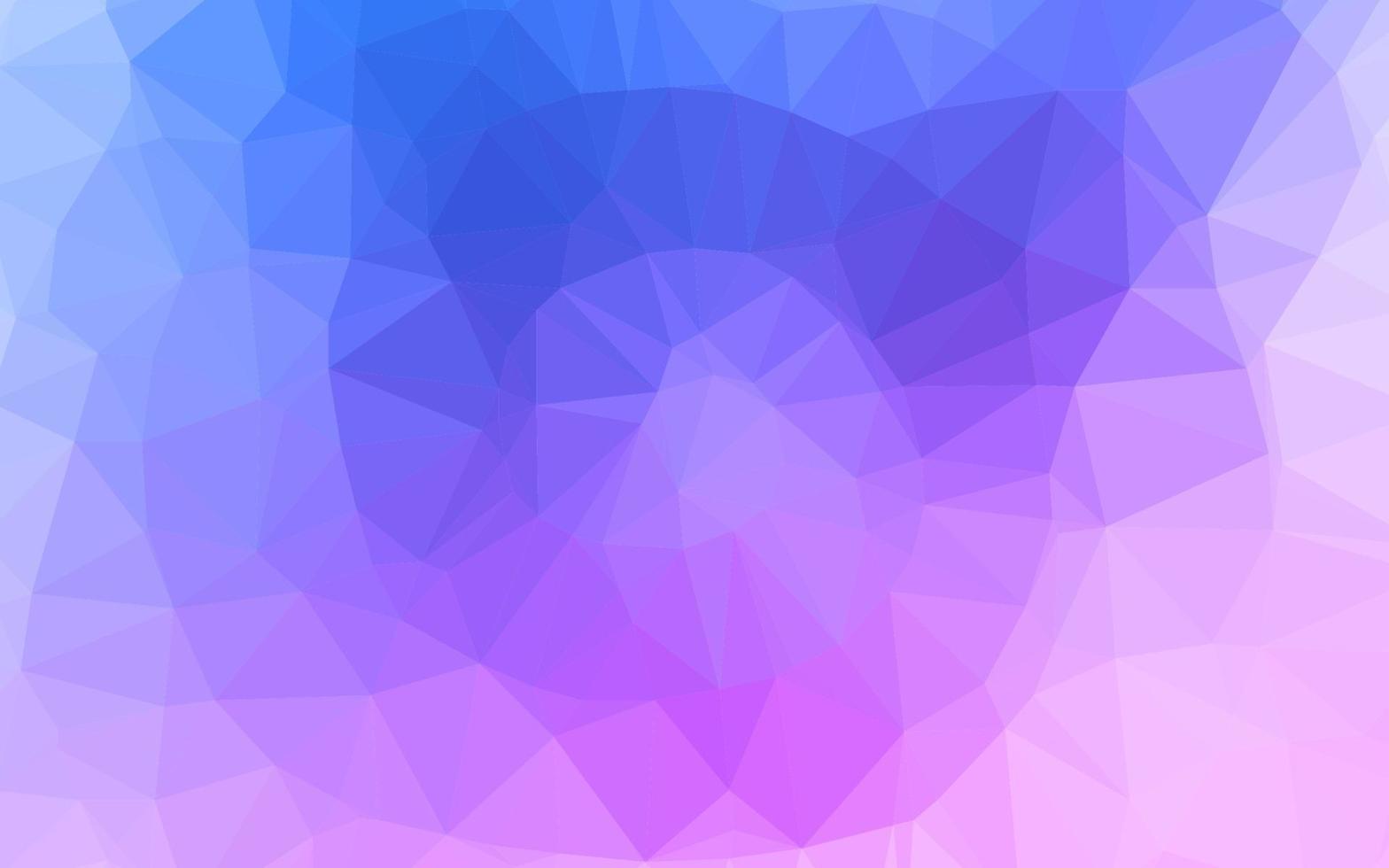 Light Pink, Blue vector low poly layout.