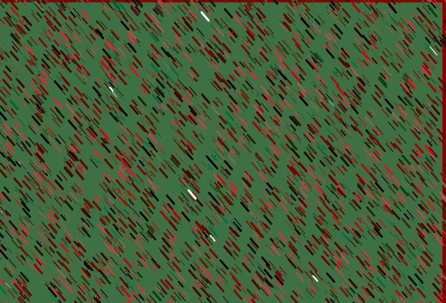 Light Green, Red vector template with repeated sticks.