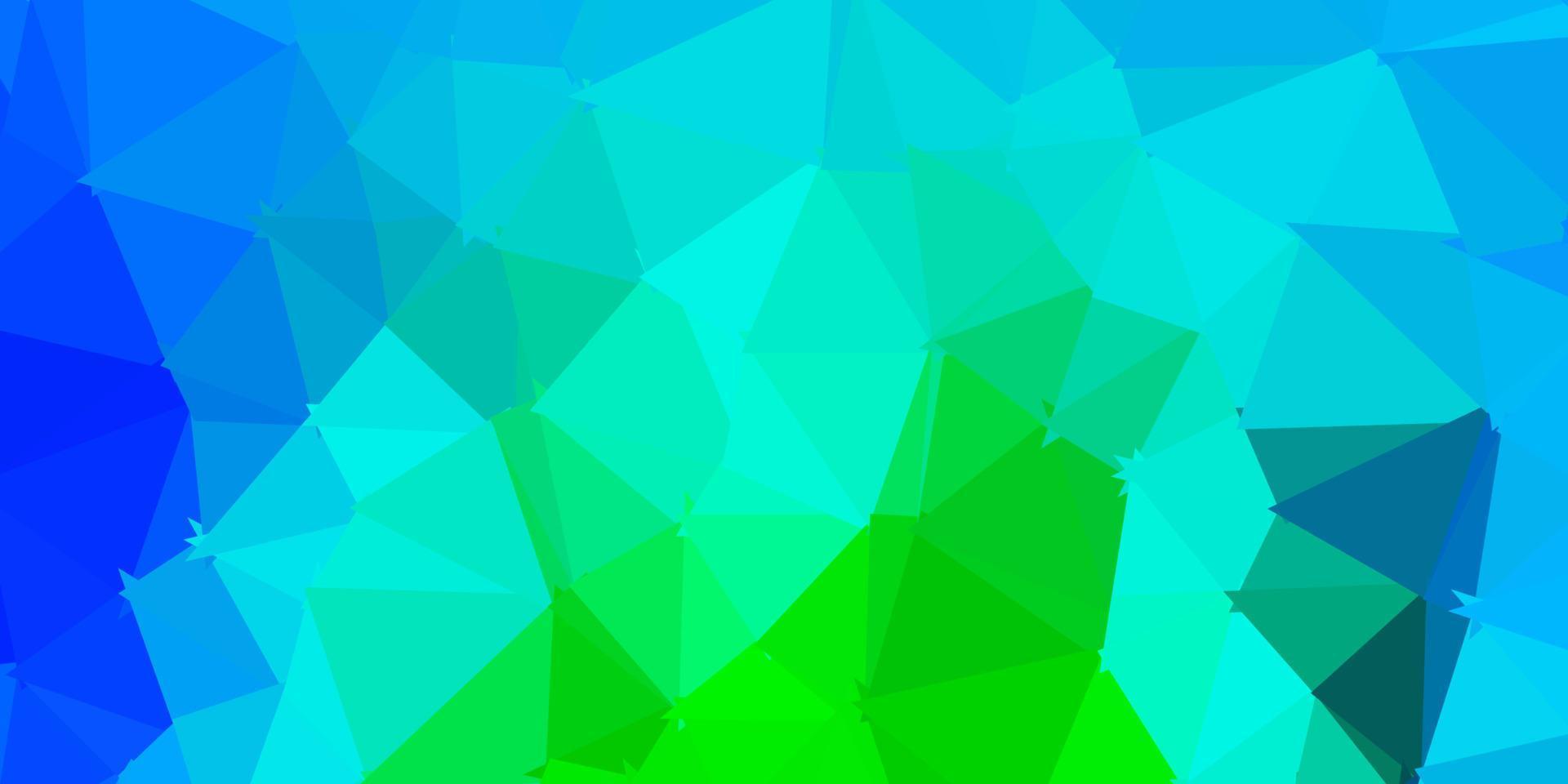 Light multicolor vector polygonal backdrop.