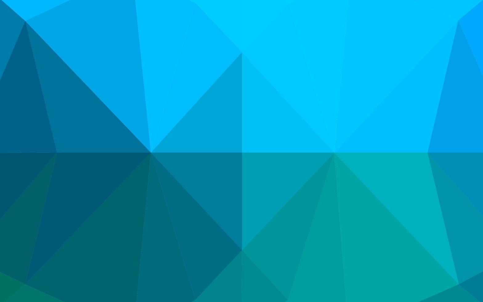 Light Blue, Green vector polygon abstract background.