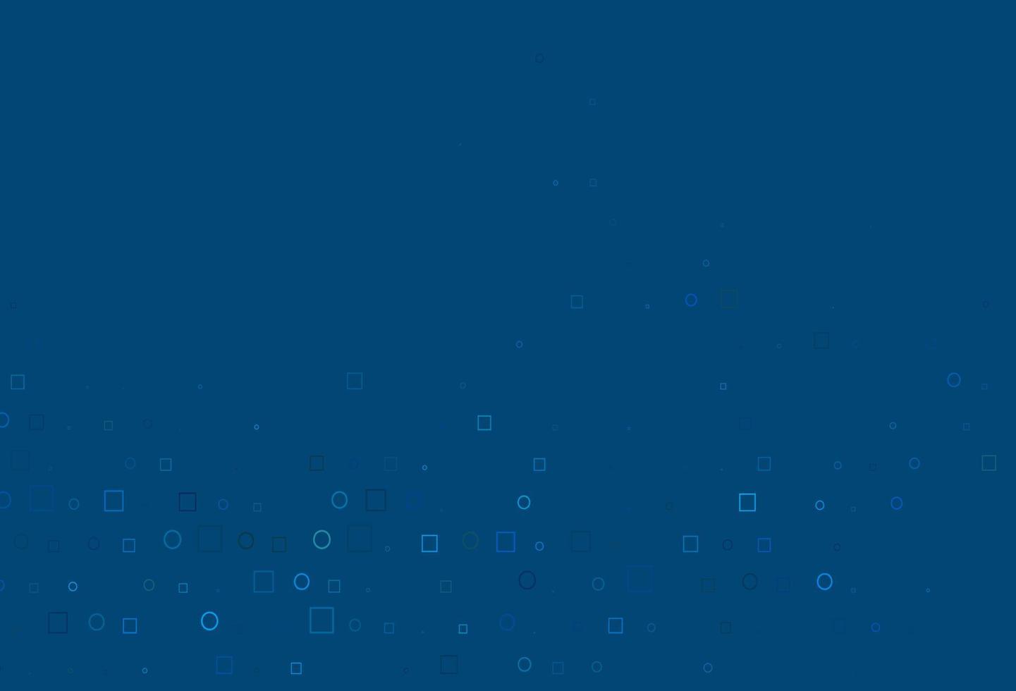 Light BLUE vector layout with circle spots, cubes.