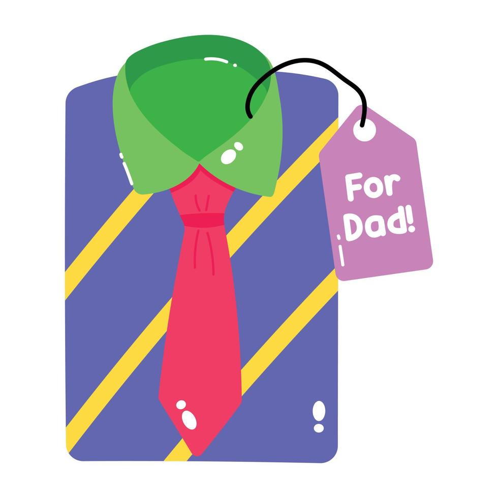 Trendy Dad Shirt vector