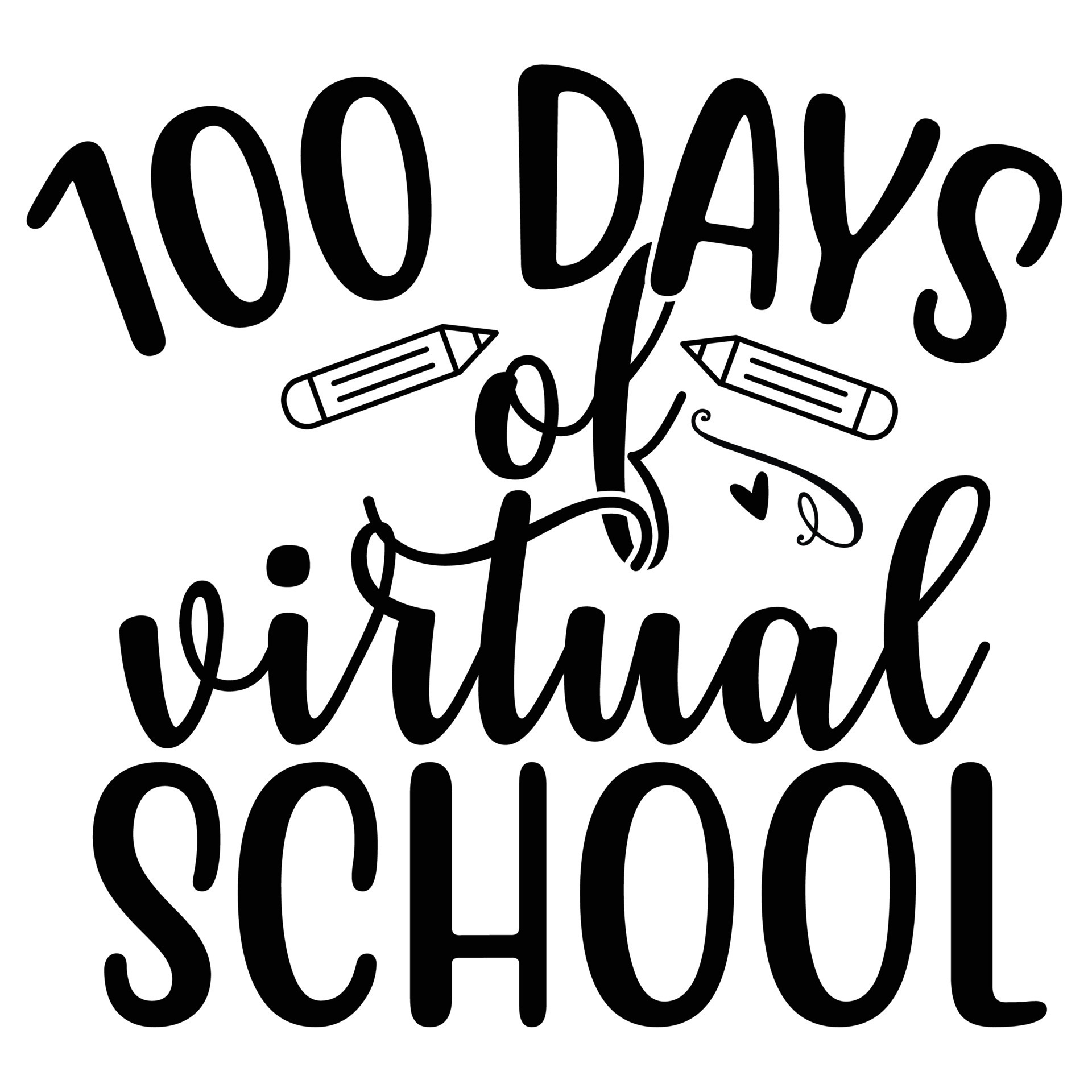 100 Days Of Virtual School Happy Back To School Day Shirt Print 100-days-of-virtual-school-happy-back-to-school-day-shirt-print