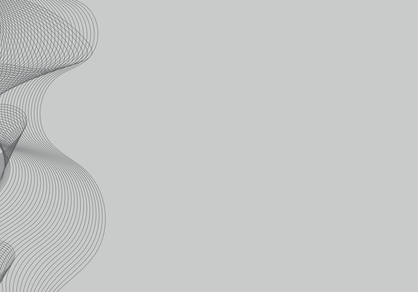 Fondo negro de semitono del círculo del vector abstracto. diseño de patrón de línea retro degradado. gráfico monocromático.