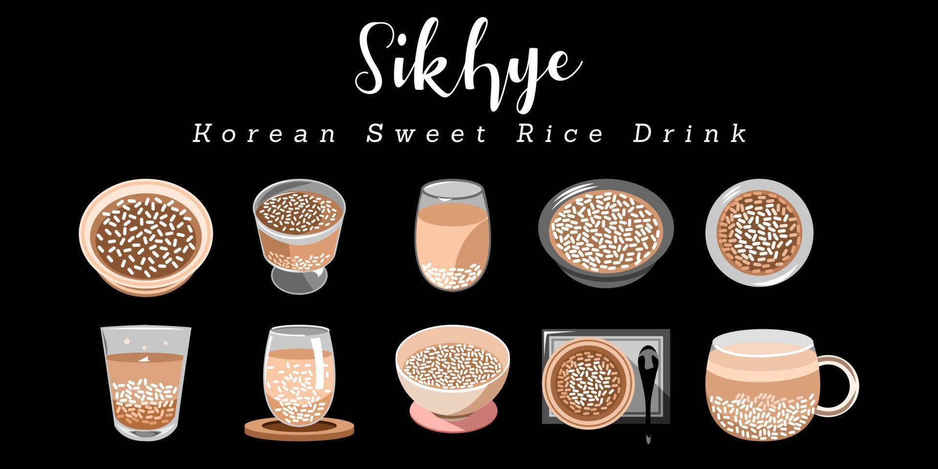 Sikhye vector set collection graphic design