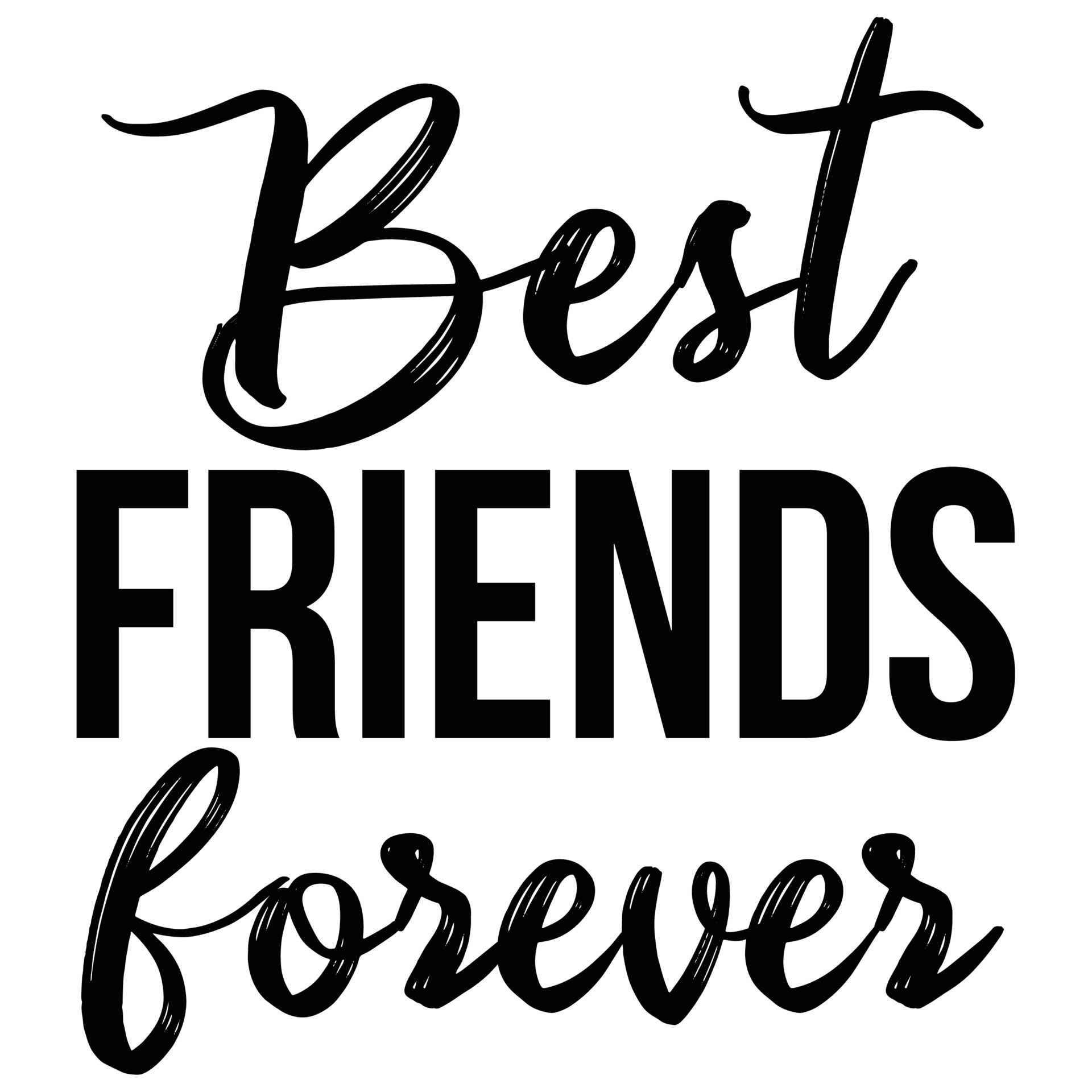 best friends forever, Happy back to school day shirt print template ...