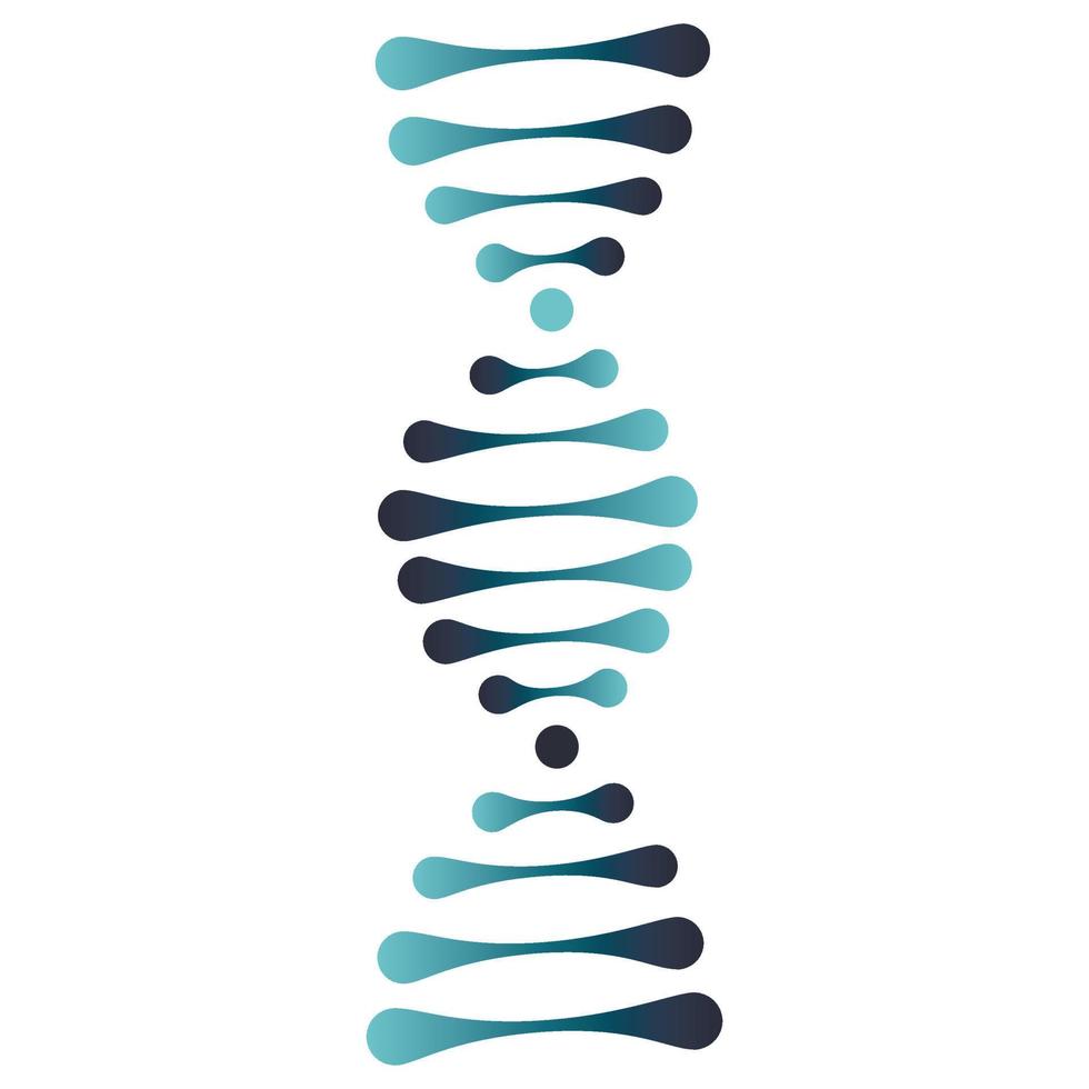 DNA molecule sign vector