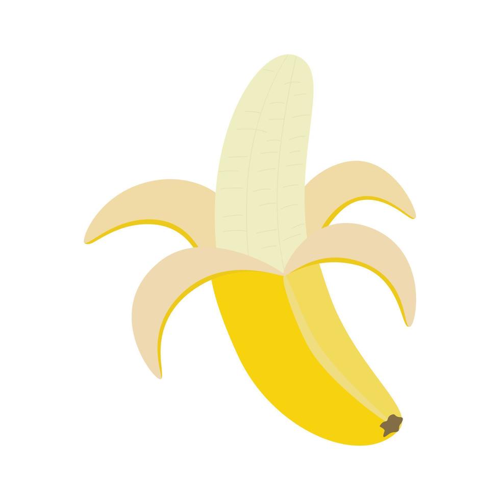 ilustración de fruta de plátano vector