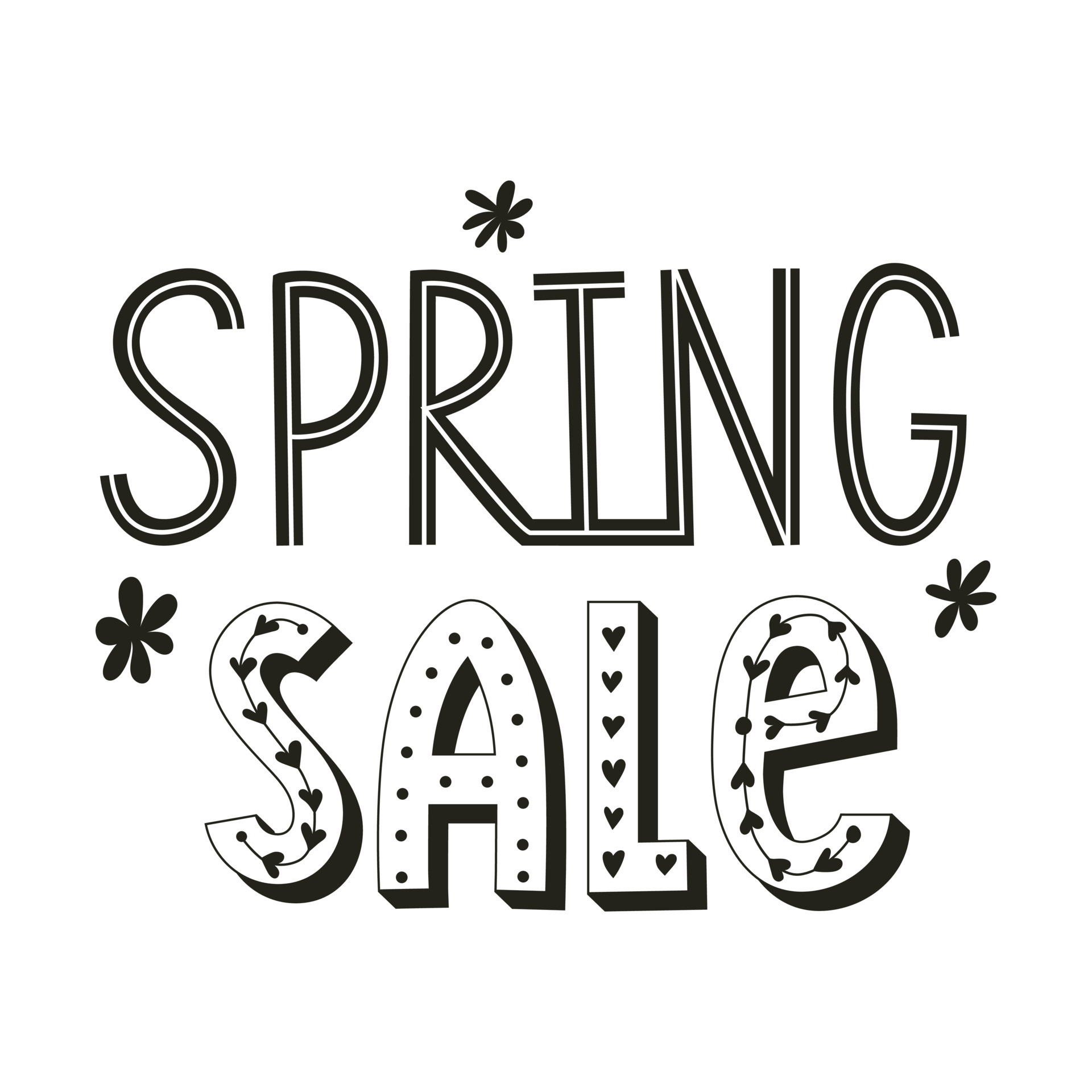 Spring Sale Sign Vectors 87135 Vector Art at Vecteezy