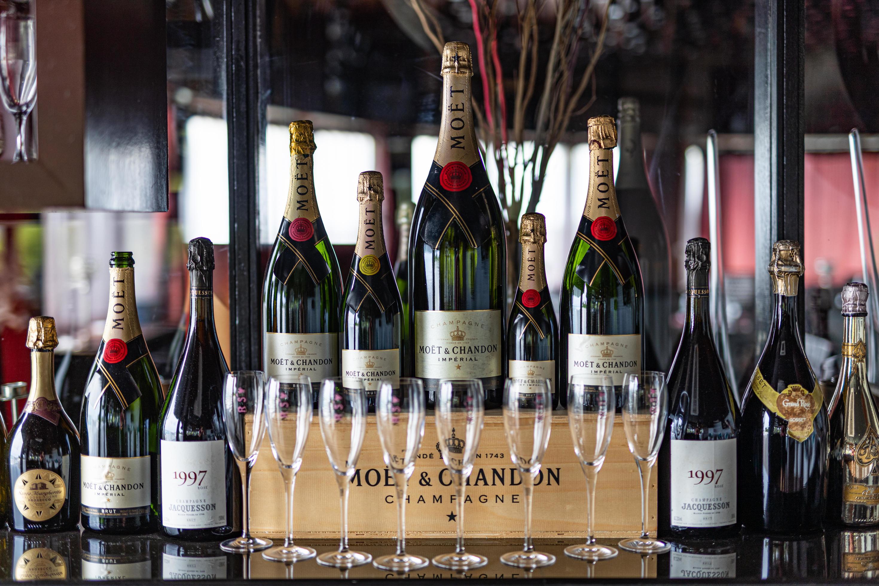 Champagne Moet Chandon Stock Photo - Download Image Now