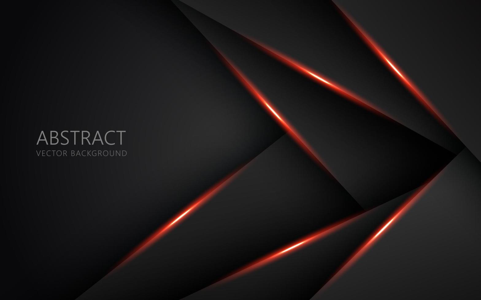 abstract light orange black space frame layout design tech triangle concept gray texture background. eps10 vector